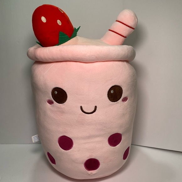BOBA PLUSHIE 🧋17in tall 🧋 3 Different colors - Picture 2 of 14